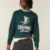Boxy Chamonix France Graphic Crew Sweater Boxy Chamonix France Graphic Crew Sweater