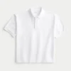 Boxy Crop Polo Boxy Crop Polo