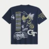 Boxy Georgia Tech Yellow Jackets Graphic Tee Boxy Georgia Tech Yellow Jackets Graphic Tee