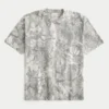Boxy Heavyweight Camo Crew T-Shirt Boxy Heavyweight Camo Crew T-Shirt