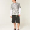 Boxy Heavyweight Camo Crew T-Shirt Boxy Heavyweight Camo Crew T-Shirt
