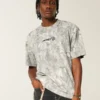 Boxy Heavyweight Camo Dodge Challenger SRT Graphic Tee