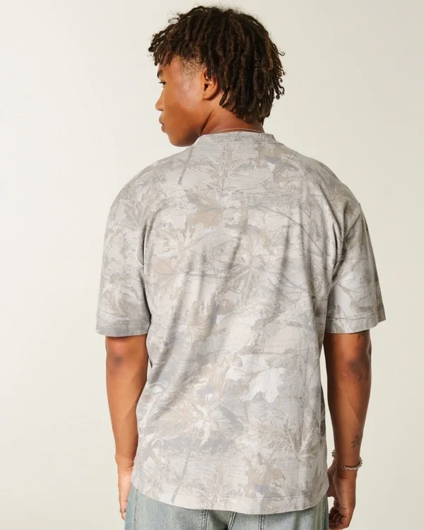 Boxy Heavyweight Micro Logo Crew T-Shirt Boxy Heavyweight Micro Logo Crew T-Shirt