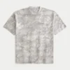 Boxy Heavyweight Micro Logo Crew T-Shirt Boxy Heavyweight Micro Logo Crew T-Shirt