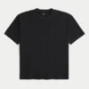 Boxy Heavyweight Micro Logo Crew T-Shirt Boxy Heavyweight Micro Logo Crew T-Shirt
