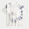 Boxy Heavyweight Tie-Dye Cotton Crew T-Shirt Boxy Heavyweight Tie-Dye Cotton Crew T-Shirt