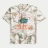 Boxy Heavyweight University of Florida Gators Graphic Camo Tee Boxy Heavyweight University of Florida Gators Graphic Camo Tee