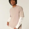 Boxy Heavyweight Washed Cotton Crew T-Shirt Boxy Heavyweight Washed Cotton Crew T-Shirt
