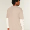 Boxy Heavyweight Washed Cotton Crew T-Shirt Boxy Heavyweight Washed Cotton Crew T-Shirt