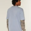 Boxy Heavyweight Washed Cotton Crew T-Shirt Boxy Heavyweight Washed Cotton Crew T-Shirt