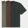 Boxy Heavyweight Washed Cotton Crew T-Shirt 3-Pack Boxy Heavyweight Washed Cotton Crew T-Shirt 3-Pack