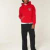Boxy North Carolina State University Wolfpack Graphic Hoodie Boxy North Carolina State University Wolfpack Graphic Hoodie