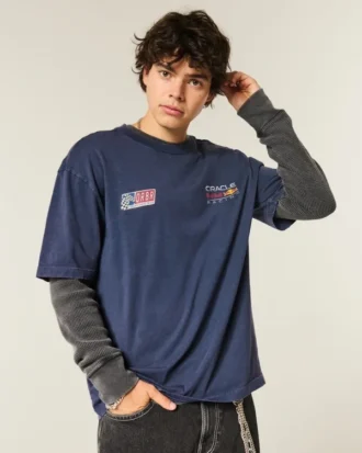 Boxy Oracle Red Bull Racing Graphic Tee