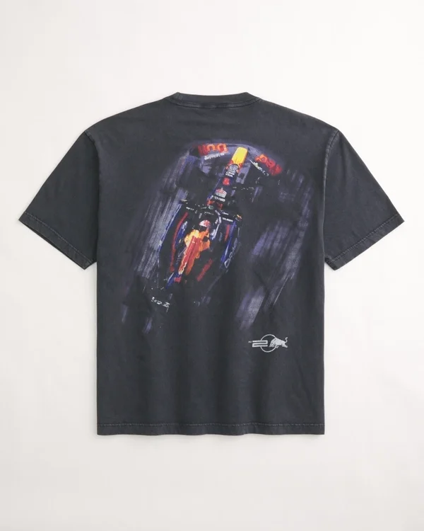 Boxy Oracle Red Bull Racing Graphic Tee Boxy Oracle Red Bull Racing Graphic Tee