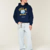 Boxy Πανεπιστήμιο της Καλιφόρνια, Λος Άντζελες Bruins Φούτερ με κουκούλα και σχέδιο