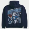 Boxy Πανεπιστήμιο της Βόρειας Καρολίνας στο Chapel Hill Tar Heels Φούτερ με κουκούλα και σχέδιο