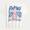 Boxy Paris Saint-Germain F.C. Graphic Tee Boxy Paris Saint-Germain F.C. Graphic Tee