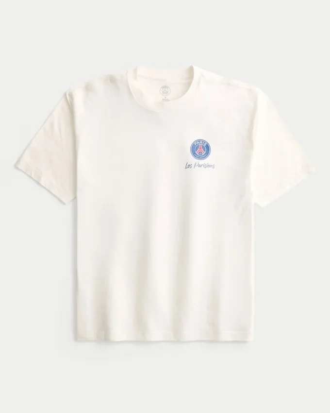 Boxy Paris Saint-Germain F.C. Graphic Tee Boxy Paris Saint-Germain F.C. Graphic Tee