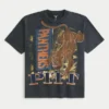 Boxy Pitt Panthers Graphic Tee Boxy Pitt Panthers Graphic Tee