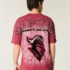 Boxy Rutgers Scarlet Knights Graphic Tee