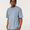 Boxy Slub Crew T-Shirt Boxy Slub Crew T-Shirt