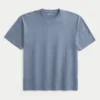 Boxy Slub Crew T-Shirt Boxy Slub Crew T-Shirt