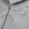 Boxy Star Flame Graphic Zip-Up Hoodie Boxy Star Flame Graphic Zip-Up Hoodie