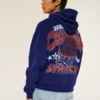 Boxy Syracuse University Orange Graphic Hoodie Boxy Syracuse University Orange Graphic Hoodie