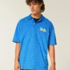 Boxy UCLA Graphic Polo Boxy UCLA Graphic Polo