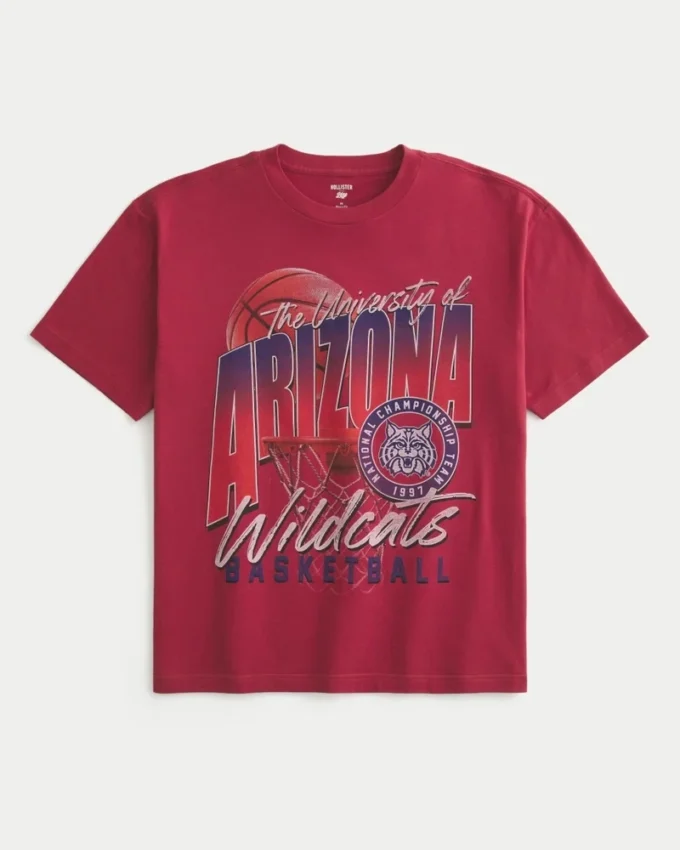 Boxy University of Arizona Wildcats Graphic Tee Boxy University of Arizona Wildcats Graphic Tee
