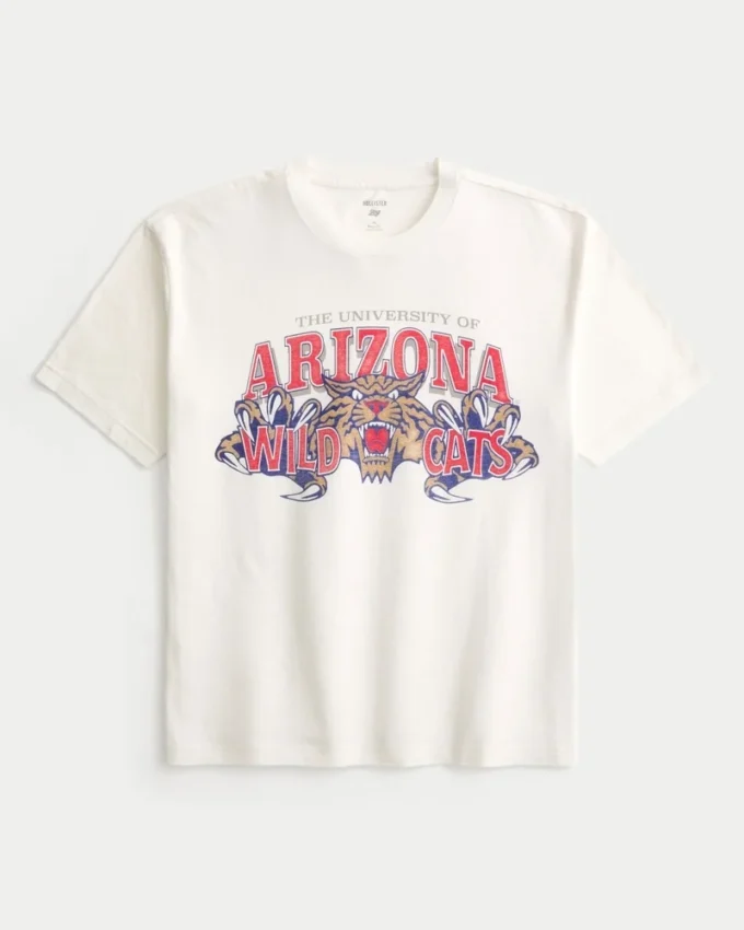 Boxy University of Arizona Wildcats Graphic Tee Boxy University of Arizona Wildcats Graphic Tee