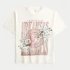 Boxy University of Arkansas Razorbacks Graphic Tee Boxy University of Arkansas Razorbacks Graphic Tee