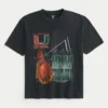 Boxy University of Miami Hurricanes Graphic Tee Boxy University of Miami Hurricanes Graphic Tee