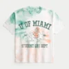 Boxy University of Miami Hurricanes Graphic Tee Boxy University of Miami Hurricanes Graphic Tee