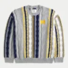 Boxy University of Michigan Wolverines Graphic Crew Sweater Boxy University of Michigan Wolverines Graphic Crew Sweater