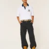 Boxy University of Notre Dame Fighting Irish Graphic Polo Boxy University of Notre Dame Fighting Irish Graphic Polo