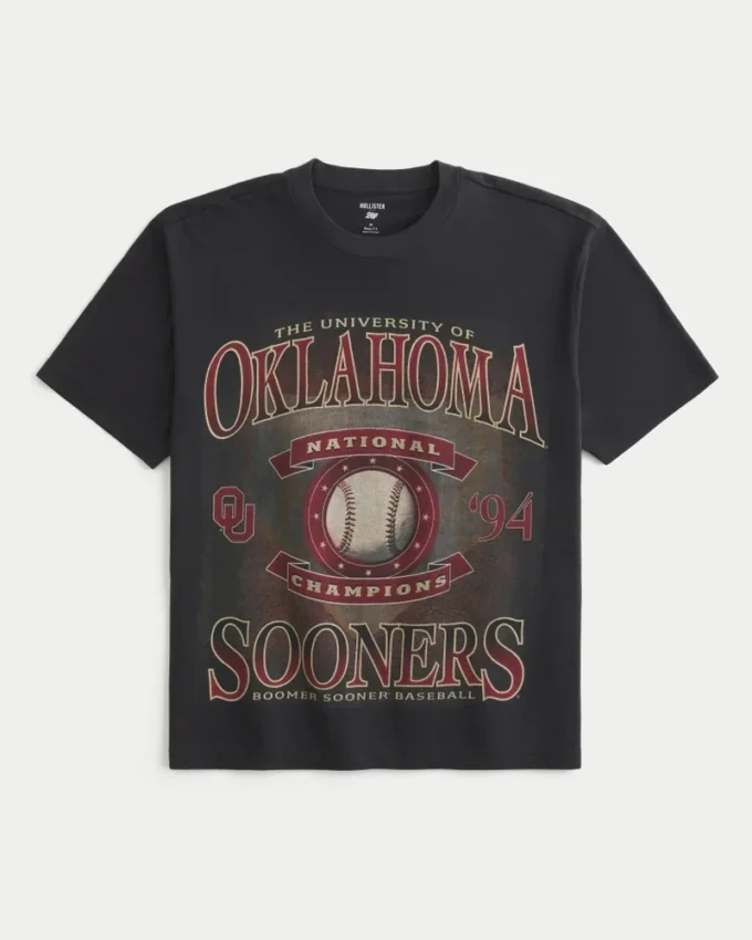 Boxy University of Oklahoma Sooners Graphic Tee Boxy University of Oklahoma Sooners Graphic Tee