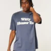 Boxy Witty Humor Tee Graphic Tee Boxy Witty Humor Tee Graphic Tee