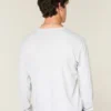 Χαλαρό μακρυμάνικο βαμβακερό T-shirt Χαλαρό μακρυμάνικο βαμβακερό T-shirt