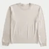 Χαλαρό μακρυμάνικο βαμβακερό T-shirt Χαλαρό μακρυμάνικο βαμβακερό T-shirt