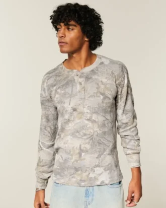 Χαλαρό θερμικό Henley