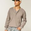 Χαλαρό θερμικό Henley Χαλαρό θερμικό Henley