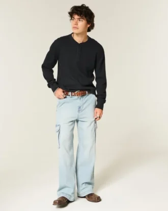 Χαλαρό θερμικό Henley
