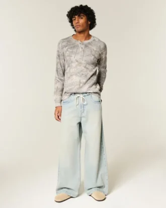 Χαλαρό θερμικό Henley