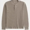 Χαλαρό θερμικό Henley Χαλαρό θερμικό Henley