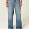 Χαμηλό μέσο πλύσιμο Los Angeles Graphic Baggy Jeans Χαμηλό μέσο πλύσιμο Los Angeles Graphic Baggy Jeans