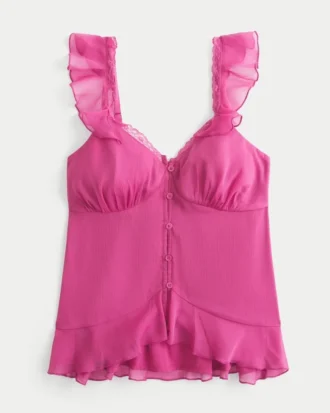 Εύκολο μπλουζάκι Babydoll από σιφόν