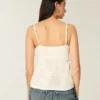Εύκολο μπλουζάκι babydoll με λαιμόκοψη τύπου halter σε στυλ κεντήματος Εύκολο μπλουζάκι babydoll με λαιμόκοψη τύπου halter σε στυλ κεντήματος