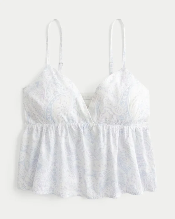 Εύκολο μπλουζάκι Babydoll με μοτίβο Paisley Εύκολο μπλουζάκι Babydoll με μοτίβο Paisley
