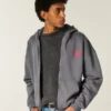 Φαρδιά φούτερ με κουκούλα και φερμουάρ Arsenal F.C. Graphic Hoodie Φαρδιά φούτερ με κουκούλα και φερμουάρ Arsenal F.C. Graphic Hoodie